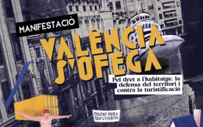 ‘València s’ofega’, una mobilització massiva contra la turistificació