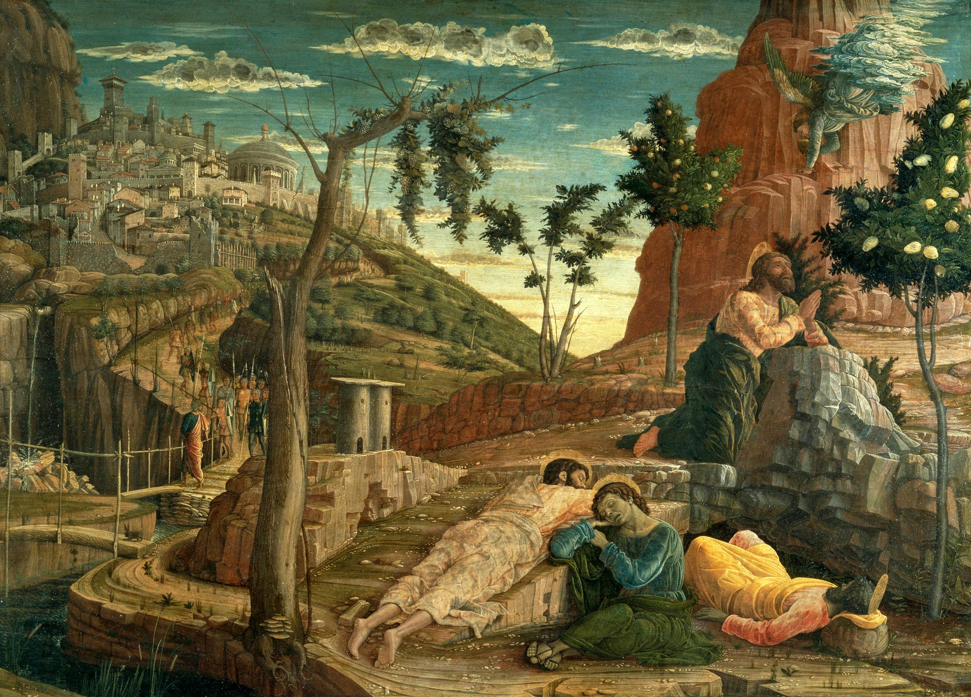 Andrea_Mantegna, oració en l’hort