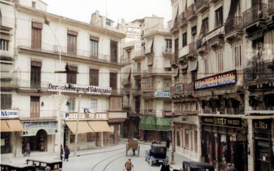 La plaça de la Reina de València en 1931