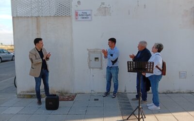 Foios dedica el nom d’un passeig a Guillem Agulló