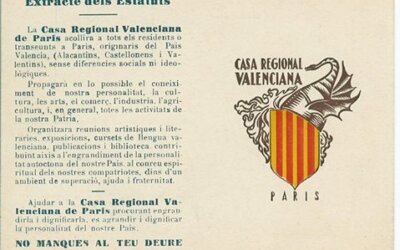 ‘Guerra, victòria, demà’ arriba a París de la mà de la Casa Valenciana