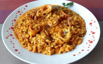 L’arròs amb calamarets