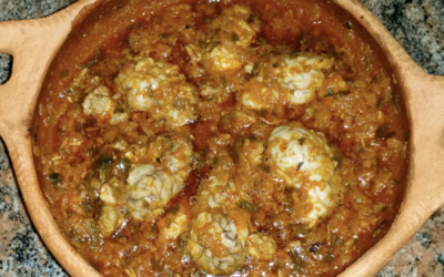 Cervellet amb tomaca