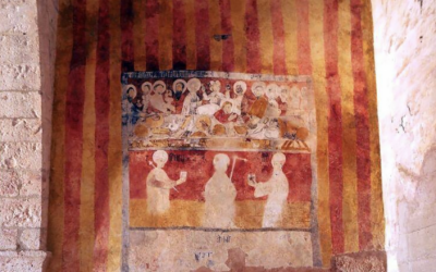 Un estudi revela la sofisticació de les pintures gòtiques de l’ermita de Sant Roc de Ternils, al terme de Carcaixent