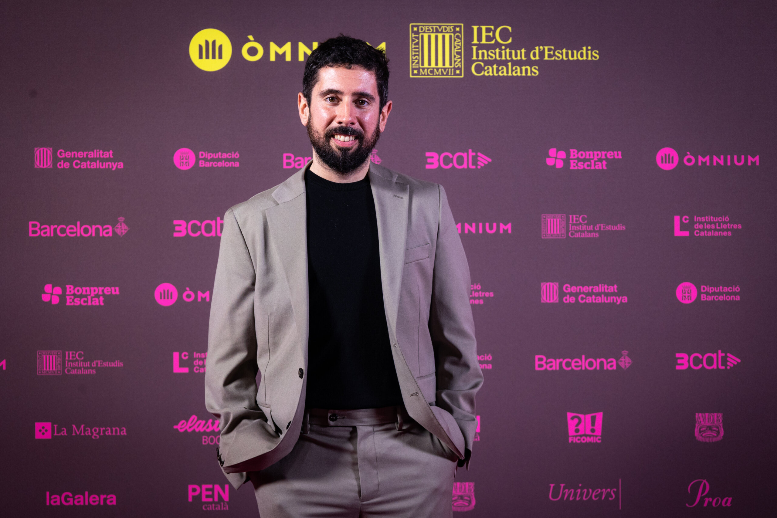 Carles Fenollosa als Premis Òmnium